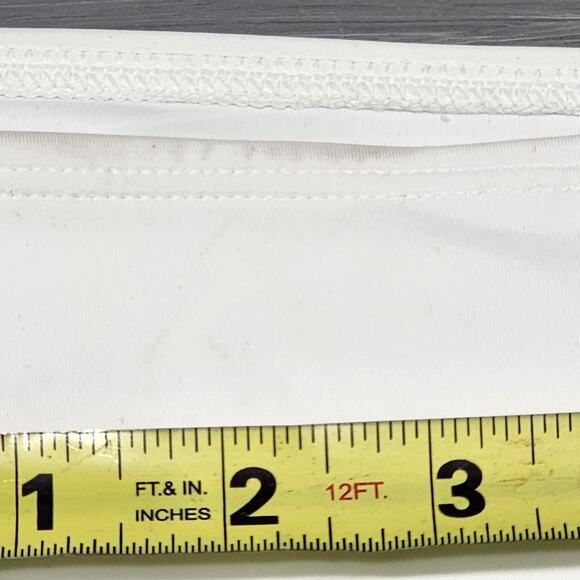 Andie The Bikini Bottom Swimwear XL White - Picture 2 of 7